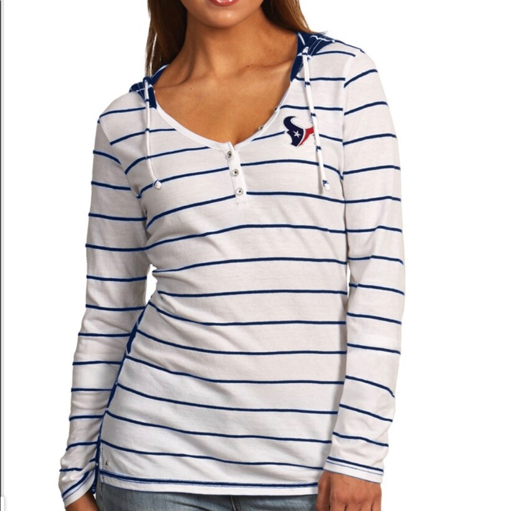 LIKE NEW Houston Texans Antigua Ladies Hoodie Top
